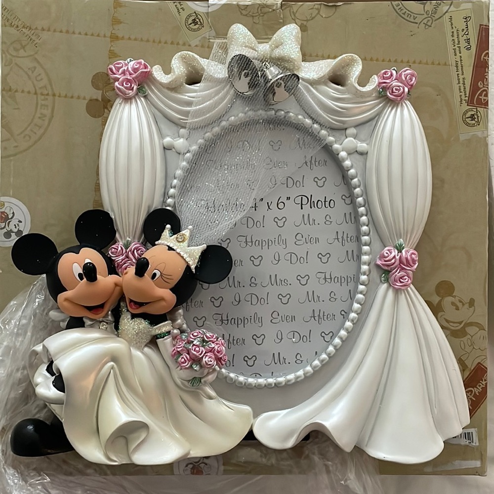 Disney wedding frame